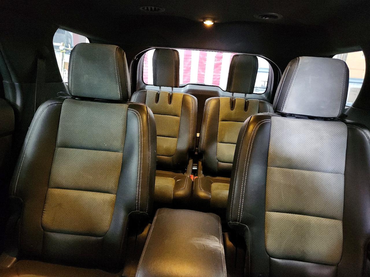 2015 Ford Explorer Xlt White vin: 1FM5K7D87FGC13001