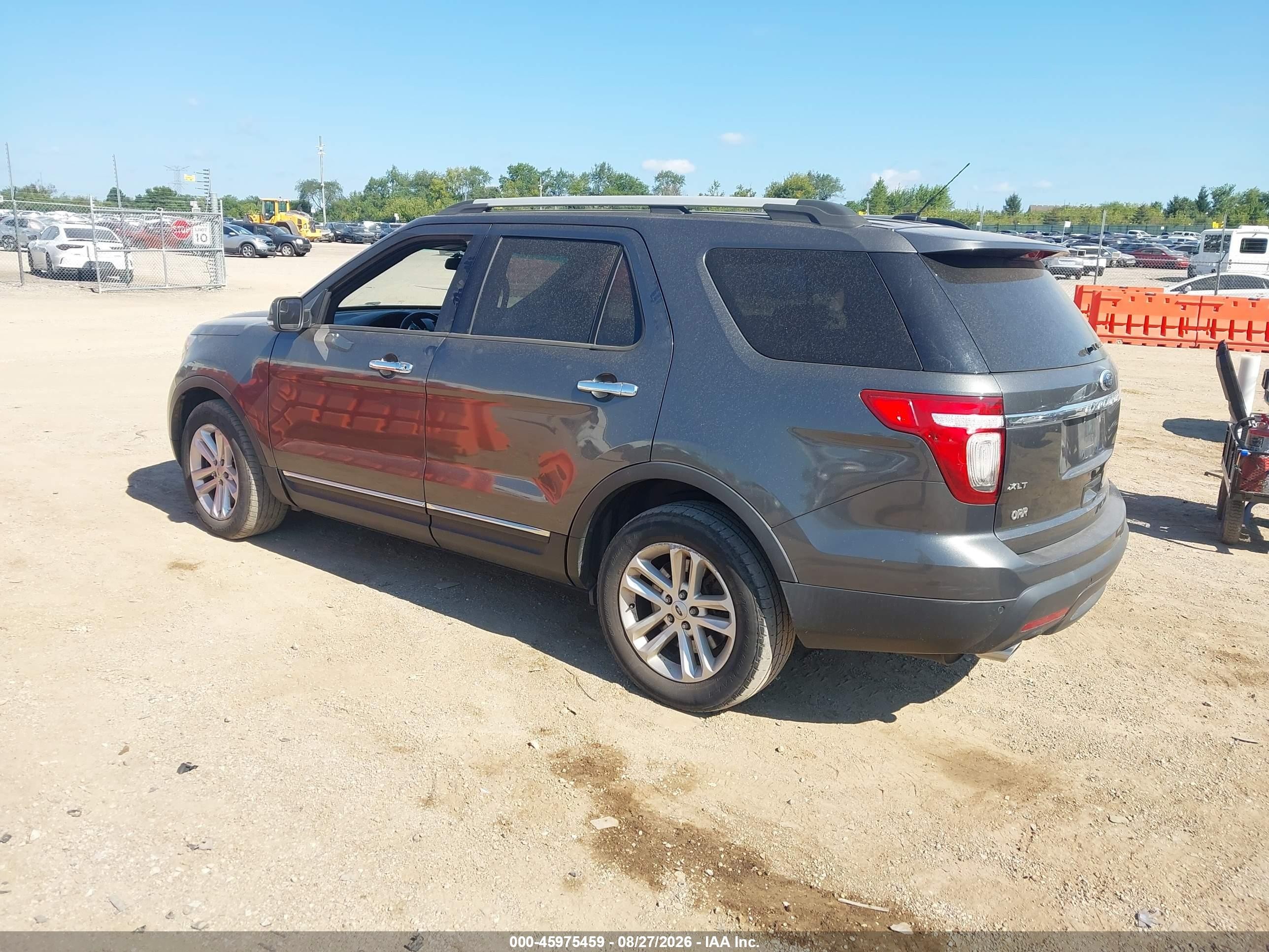 2015 Ford Explorer Xlt Gray vin: 1FM5K7D87FGC34253