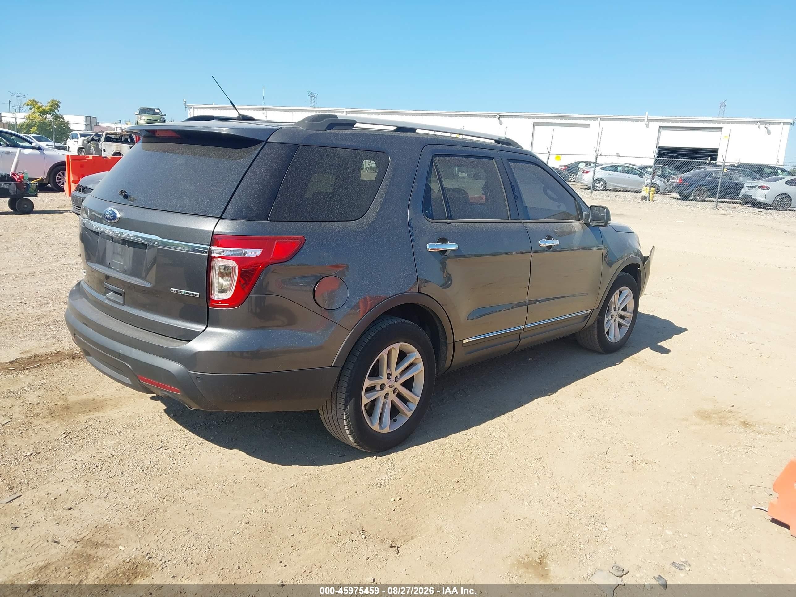 2015 Ford Explorer Xlt Gray vin: 1FM5K7D87FGC34253