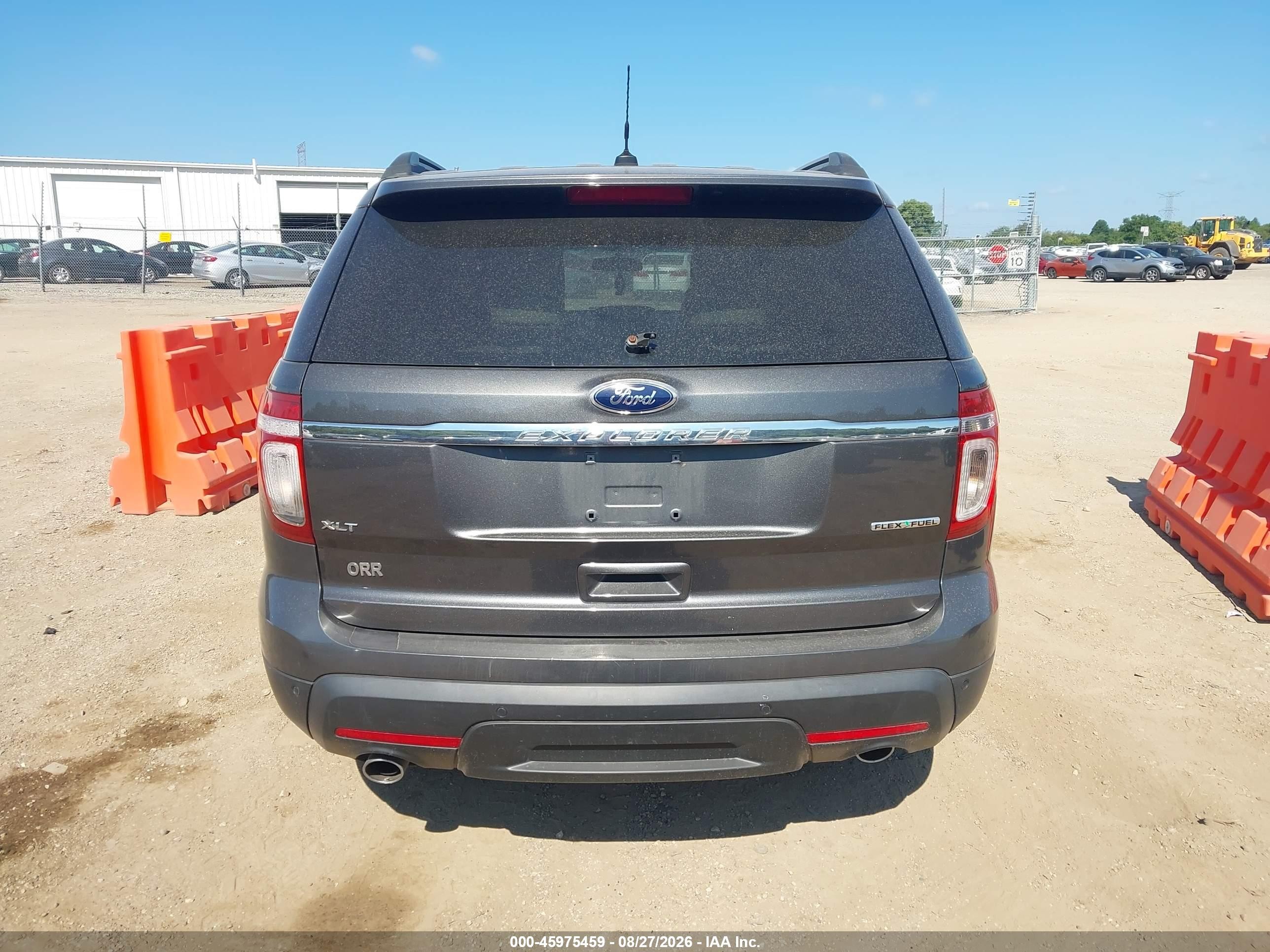 2015 Ford Explorer Xlt Gray vin: 1FM5K7D87FGC34253