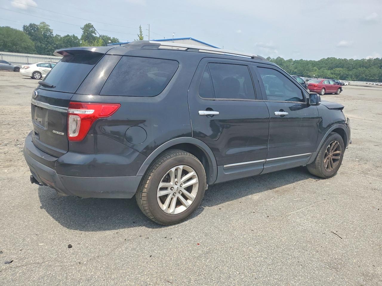 2015 Ford Explorer Xlt Black vin: 1FM5K7D87FGC34463