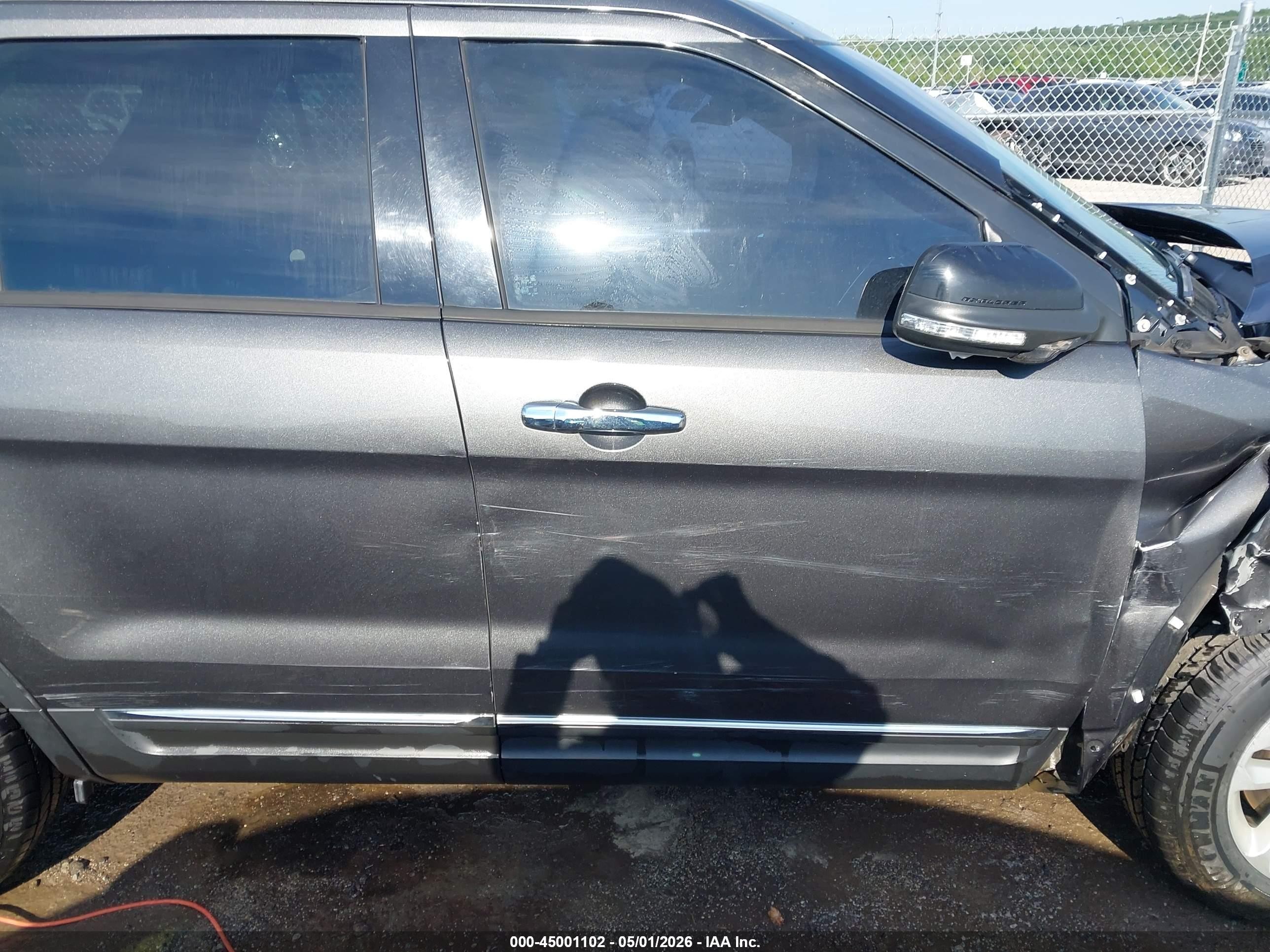 2015 Ford Explorer Xlt Gray vin: 1FM5K7D87FGC45754