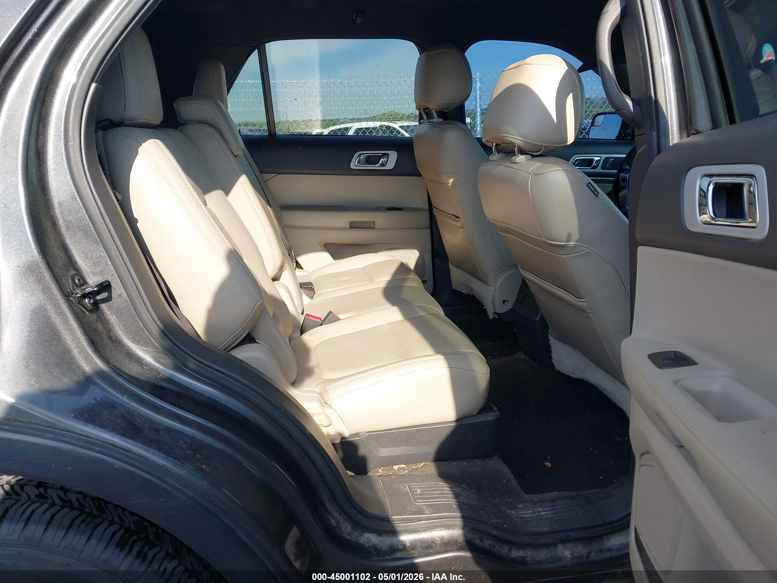 2015 Ford Explorer Xlt Gray vin: 1FM5K7D87FGC45754