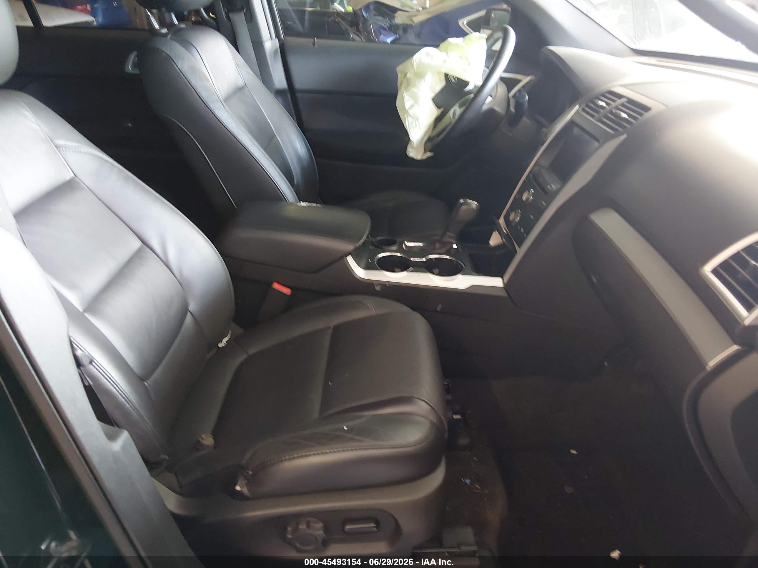 2015 Ford Explorer Xlt Black vin: 1FM5K7D87FGC58052