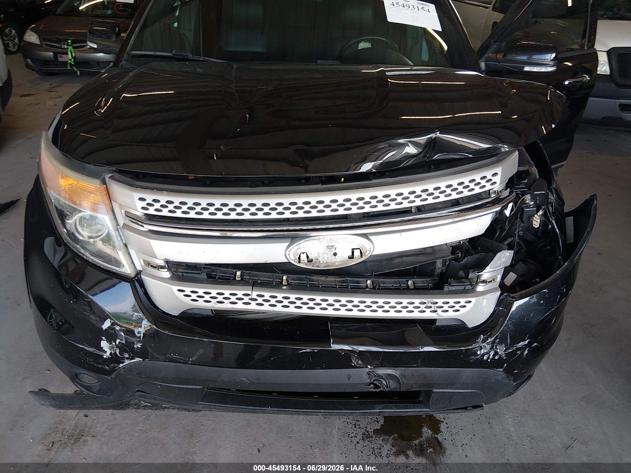 2015 Ford Explorer Xlt Black vin: 1FM5K7D87FGC58052