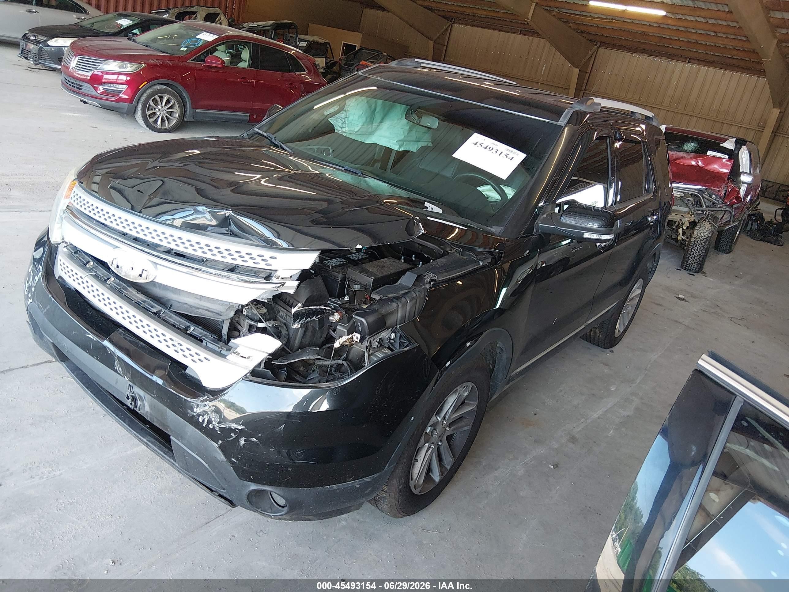 2015 Ford Explorer Xlt Black vin: 1FM5K7D87FGC58052