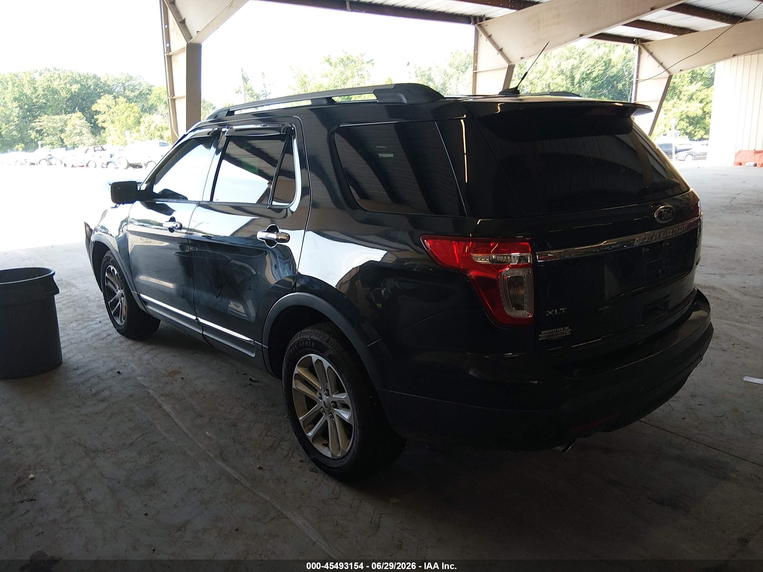 2015 Ford Explorer Xlt Black vin: 1FM5K7D87FGC58052