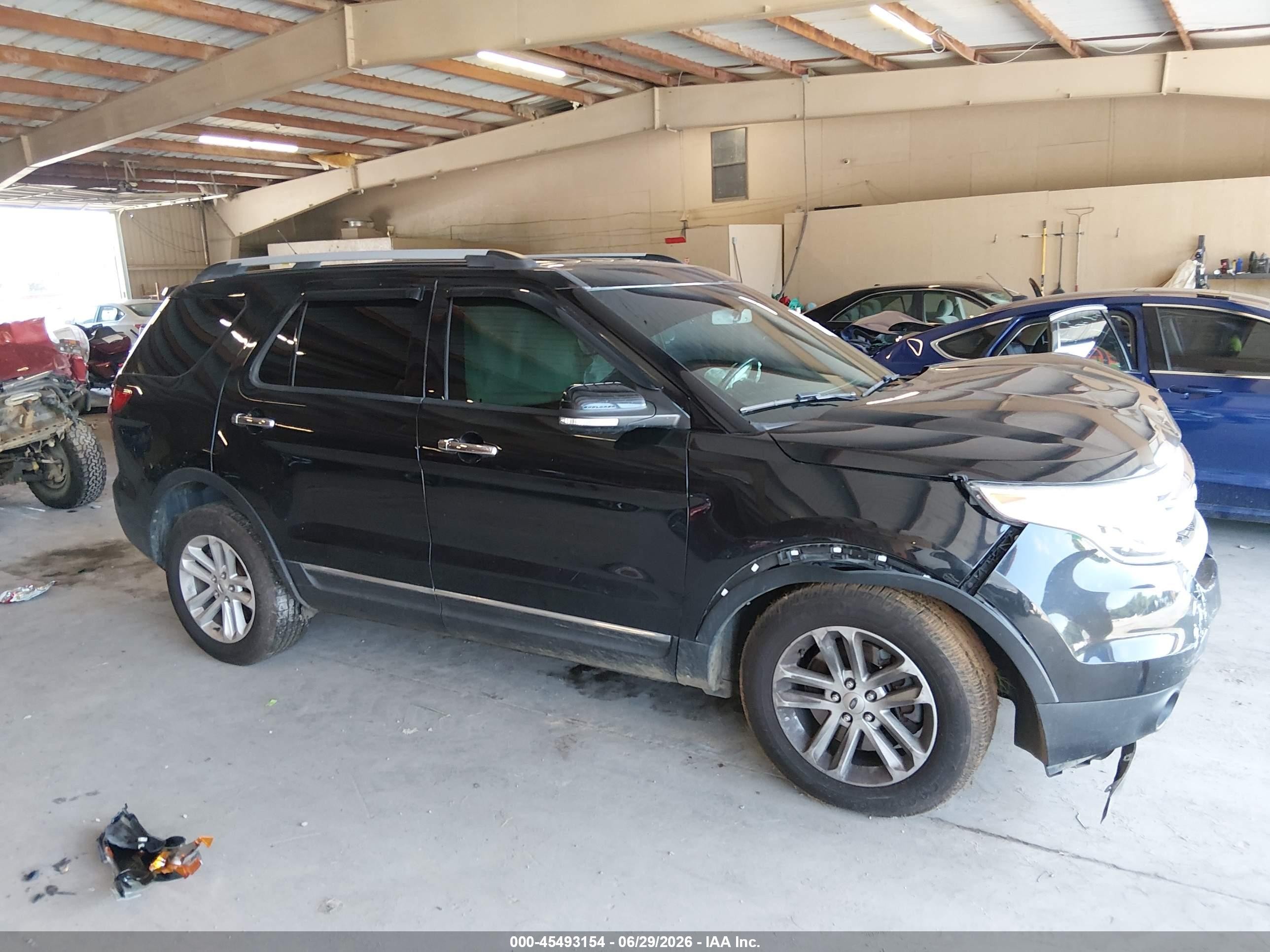 2015 Ford Explorer Xlt Black vin: 1FM5K7D87FGC58052