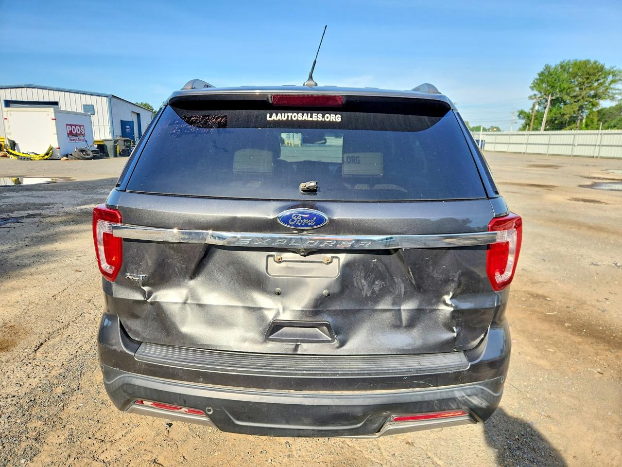 2019 Ford Explorer Xlt Gray vin: 1FM5K7D87KGA92982