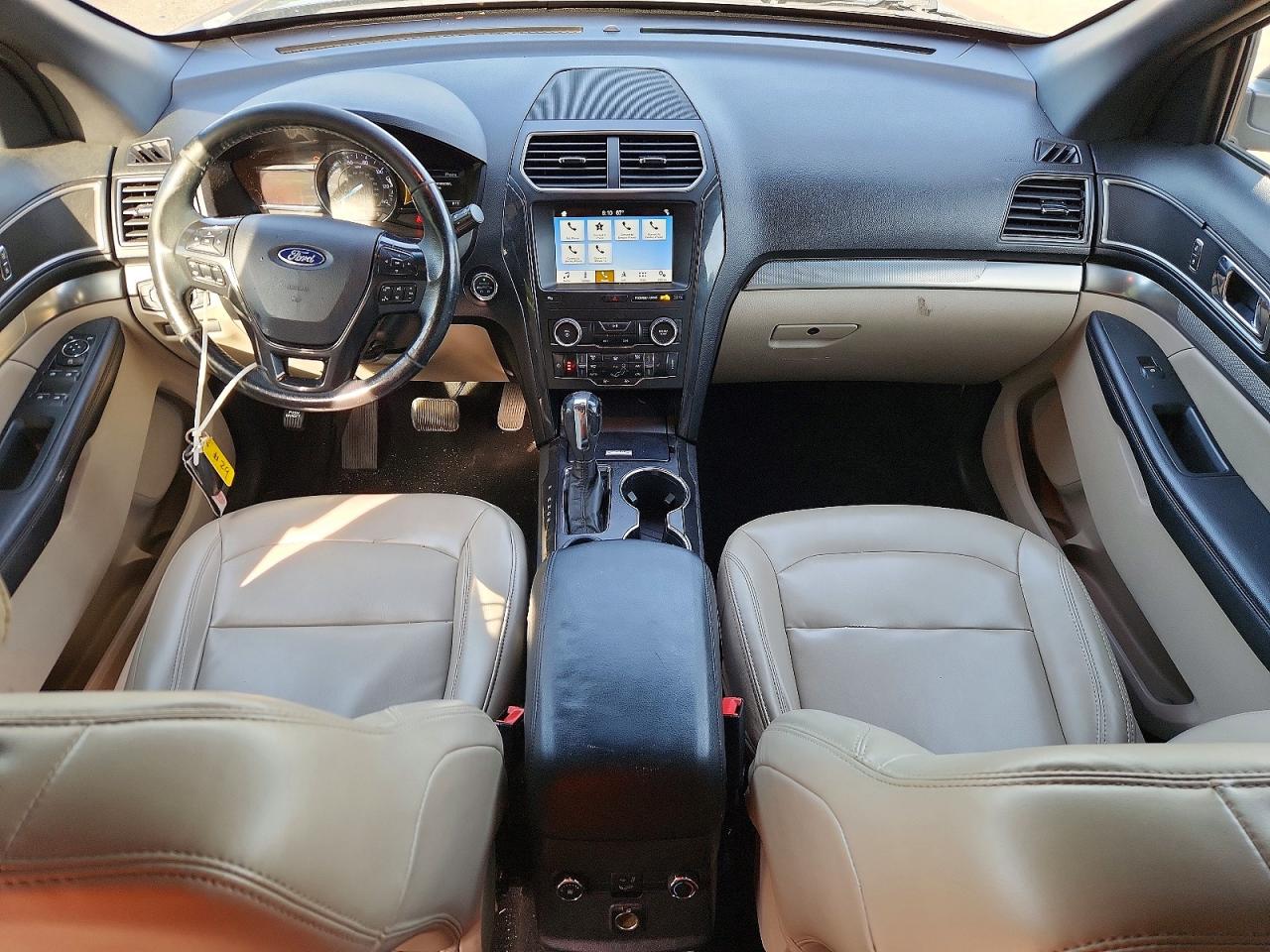 2019 Ford Explorer Xlt Gray vin: 1FM5K7D87KGA92982