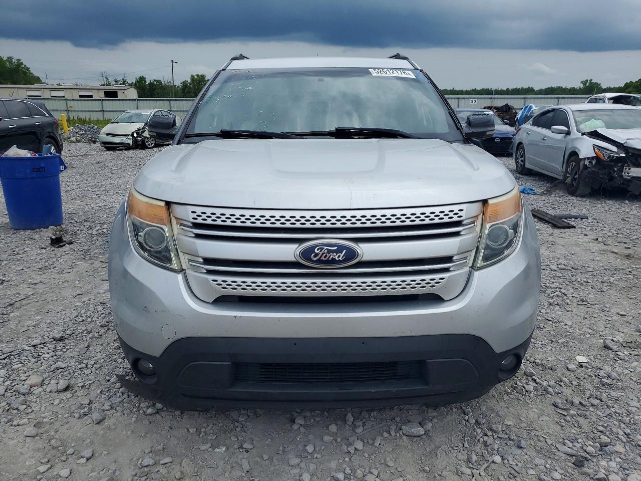 2013 Ford Explorer Xlt Silver vin: 1FM5K7D88DGA03407