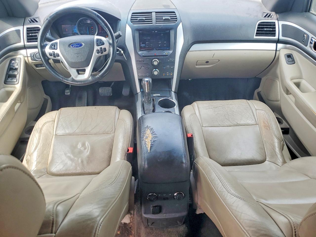 2013 Ford Explorer Xlt Silver vin: 1FM5K7D88DGA03407