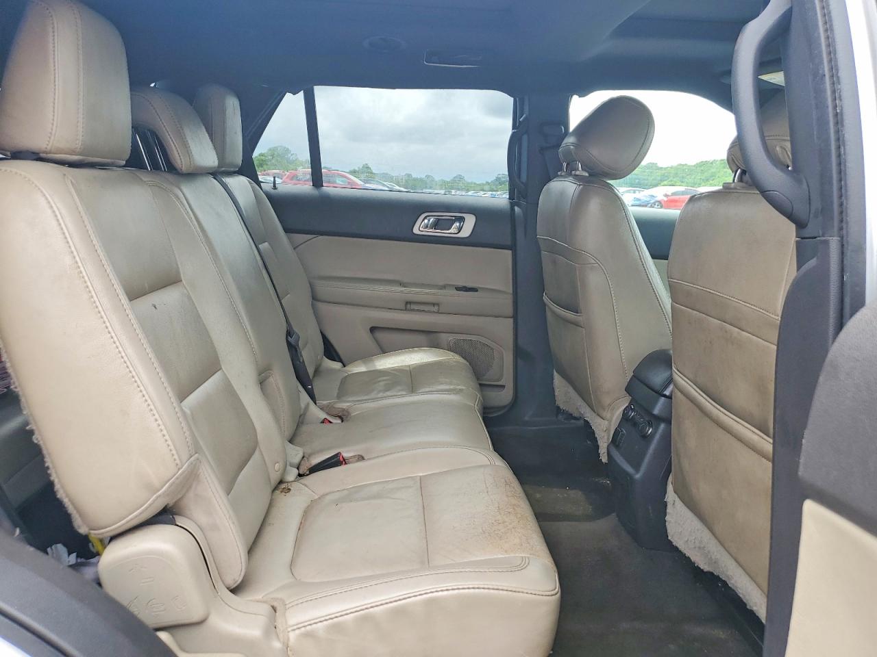 2013 Ford Explorer Xlt Silver vin: 1FM5K7D88DGA03407