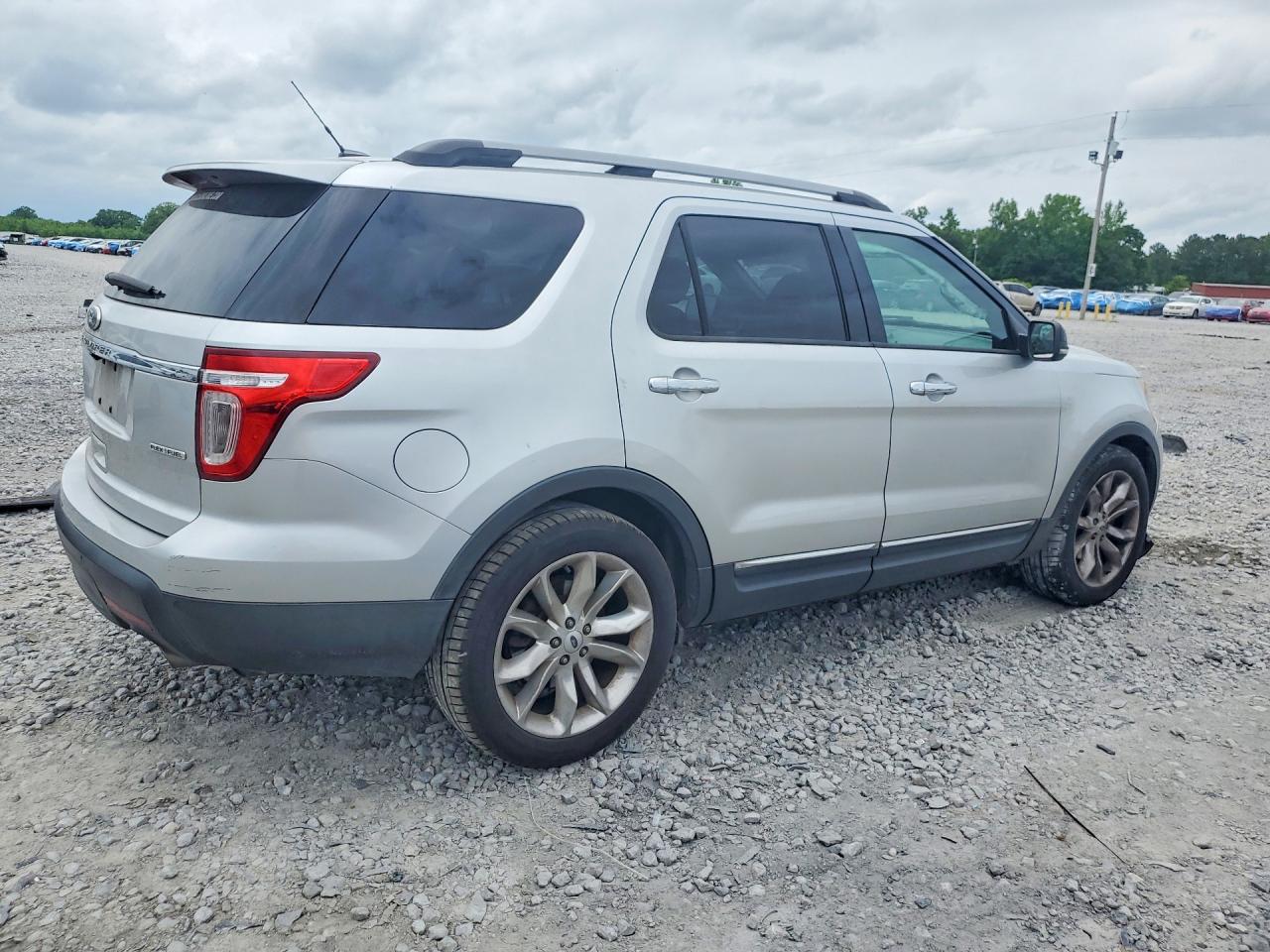 2013 Ford Explorer Xlt Silver vin: 1FM5K7D88DGA03407