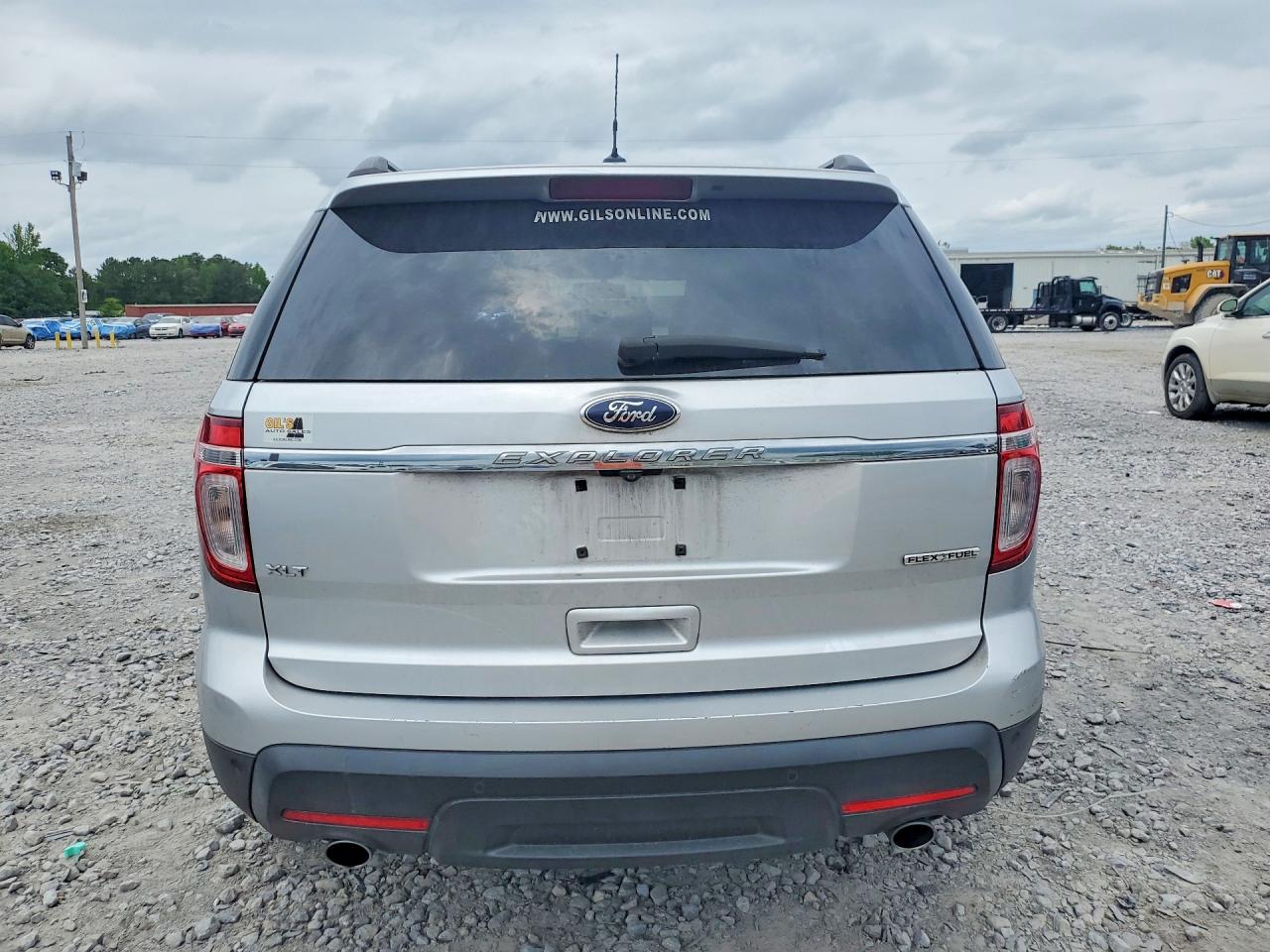 2013 Ford Explorer Xlt Silver vin: 1FM5K7D88DGA03407