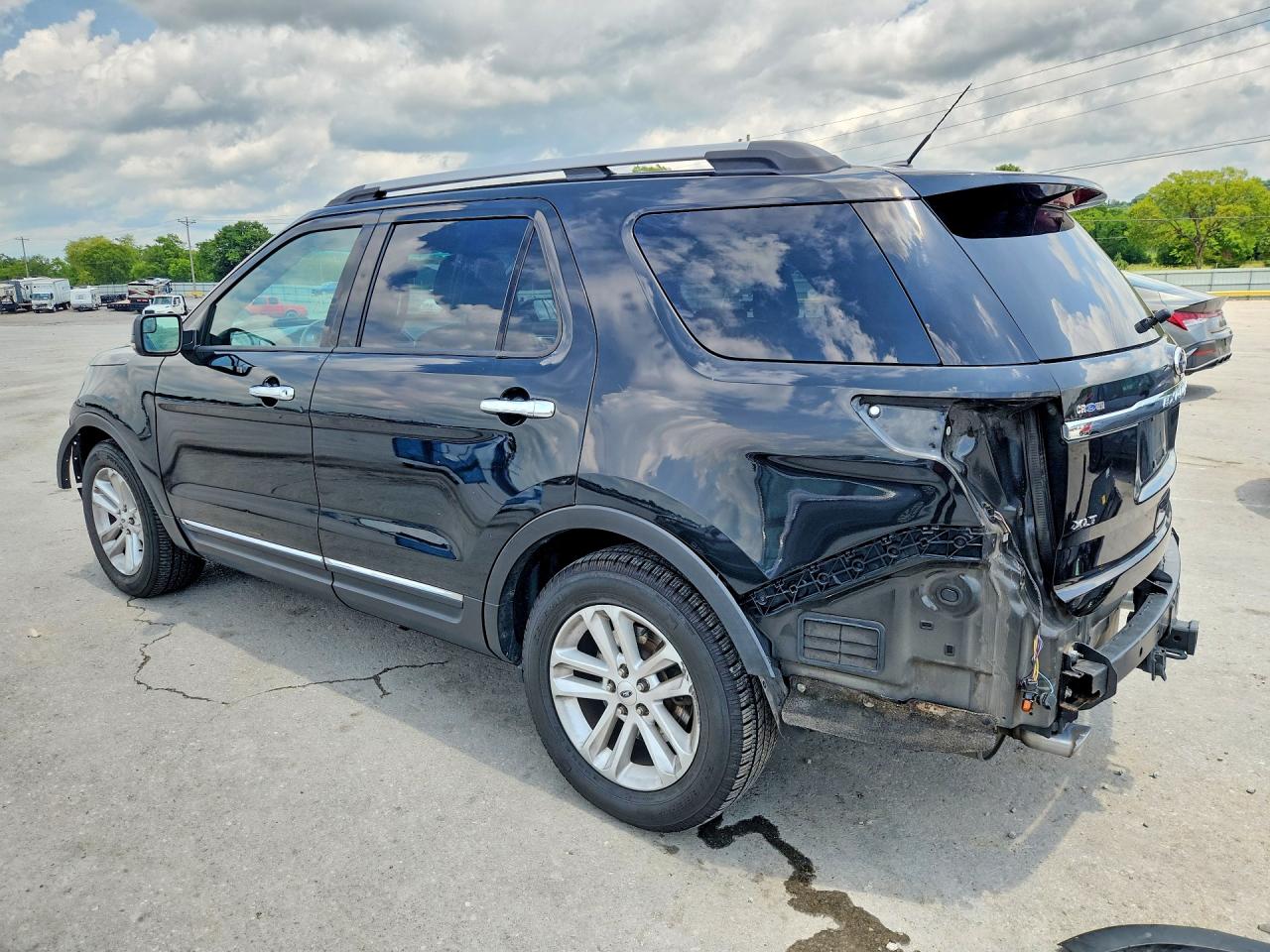 2013 Ford Explorer Xlt Black vin: 1FM5K7D88DGB12031