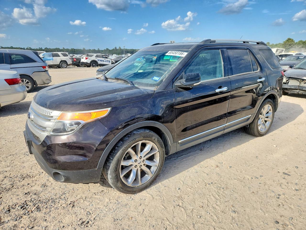 2013 Ford Explorer Xlt Brown vin: 1FM5K7D88DGC14557