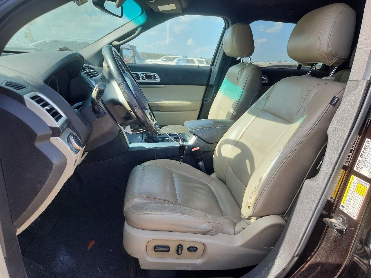2013 Ford Explorer Xlt Brown vin: 1FM5K7D88DGC14557