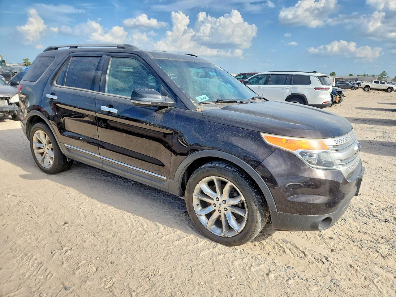 2013 Ford Explorer Xlt Brown vin: 1FM5K7D88DGC14557