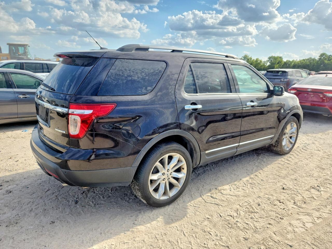 2013 Ford Explorer Xlt Brown vin: 1FM5K7D88DGC14557