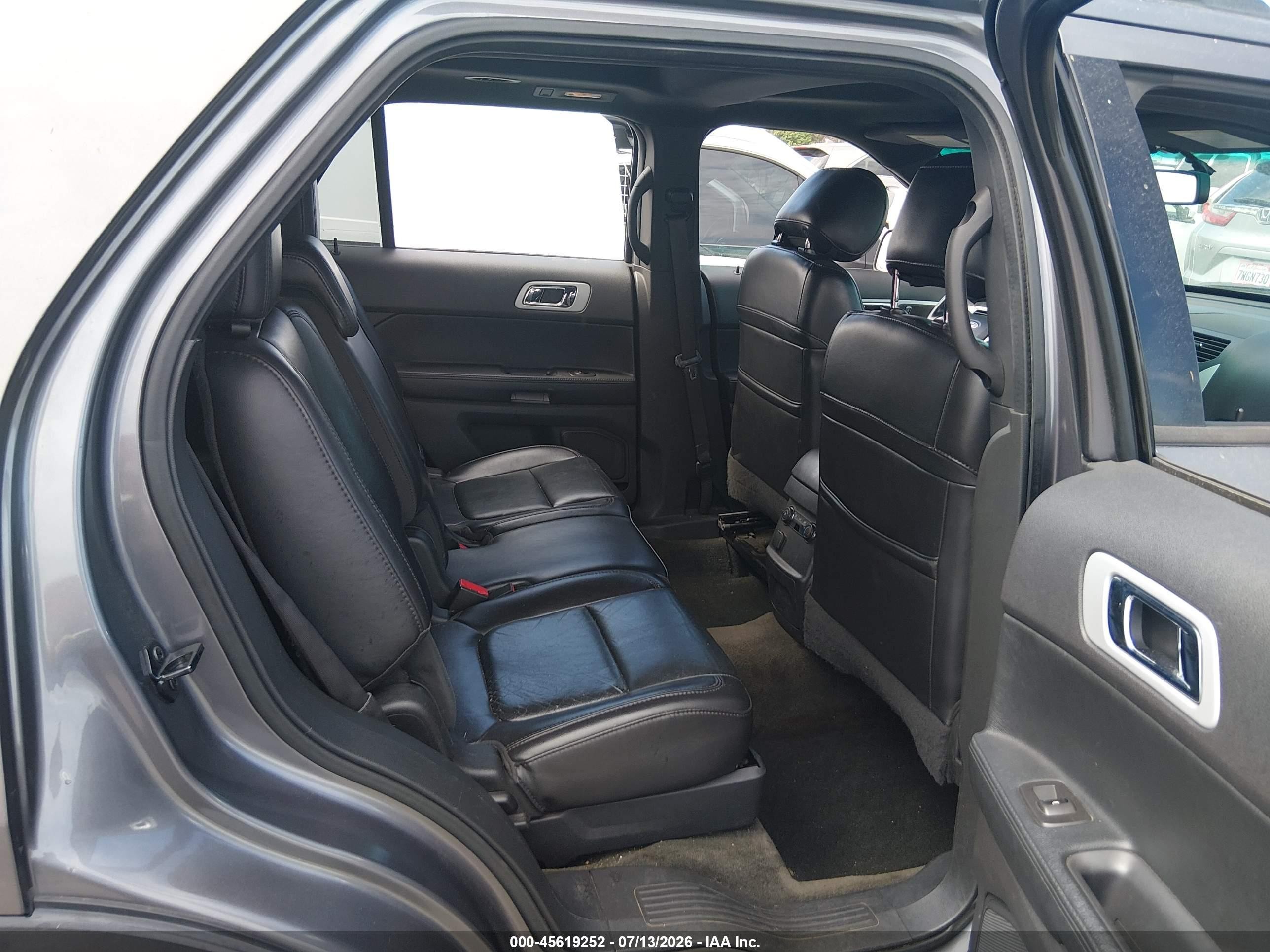 2013 Ford Explorer Xlt Gray vin: 1FM5K7D88DGC91011