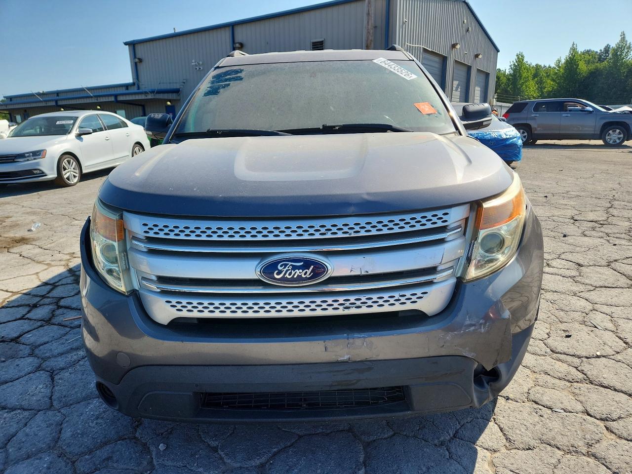 2013 Ford Explorer Xlt Gray vin: 1FM5K7D88DGC92160