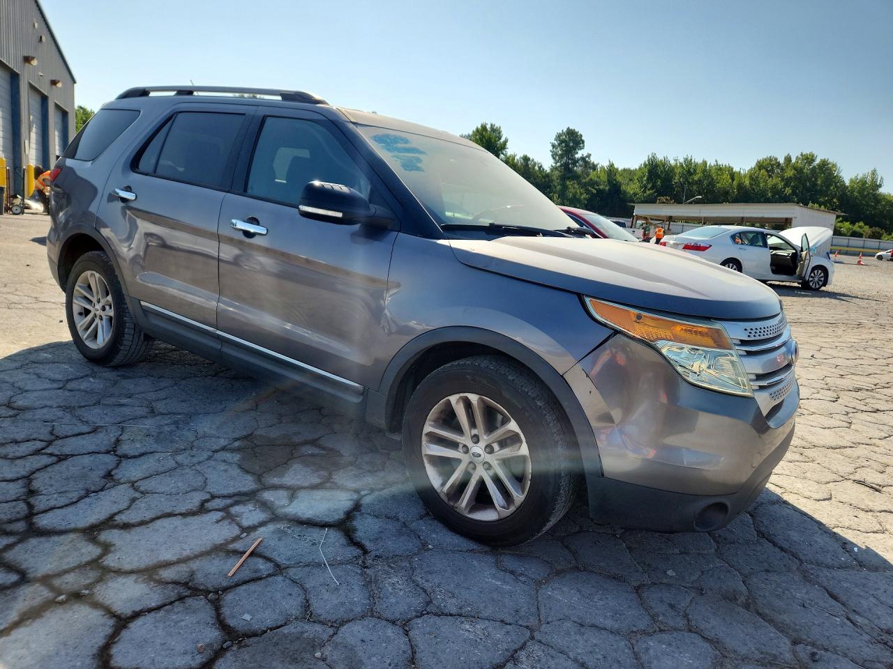 2013 Ford Explorer Xlt Gray vin: 1FM5K7D88DGC92160