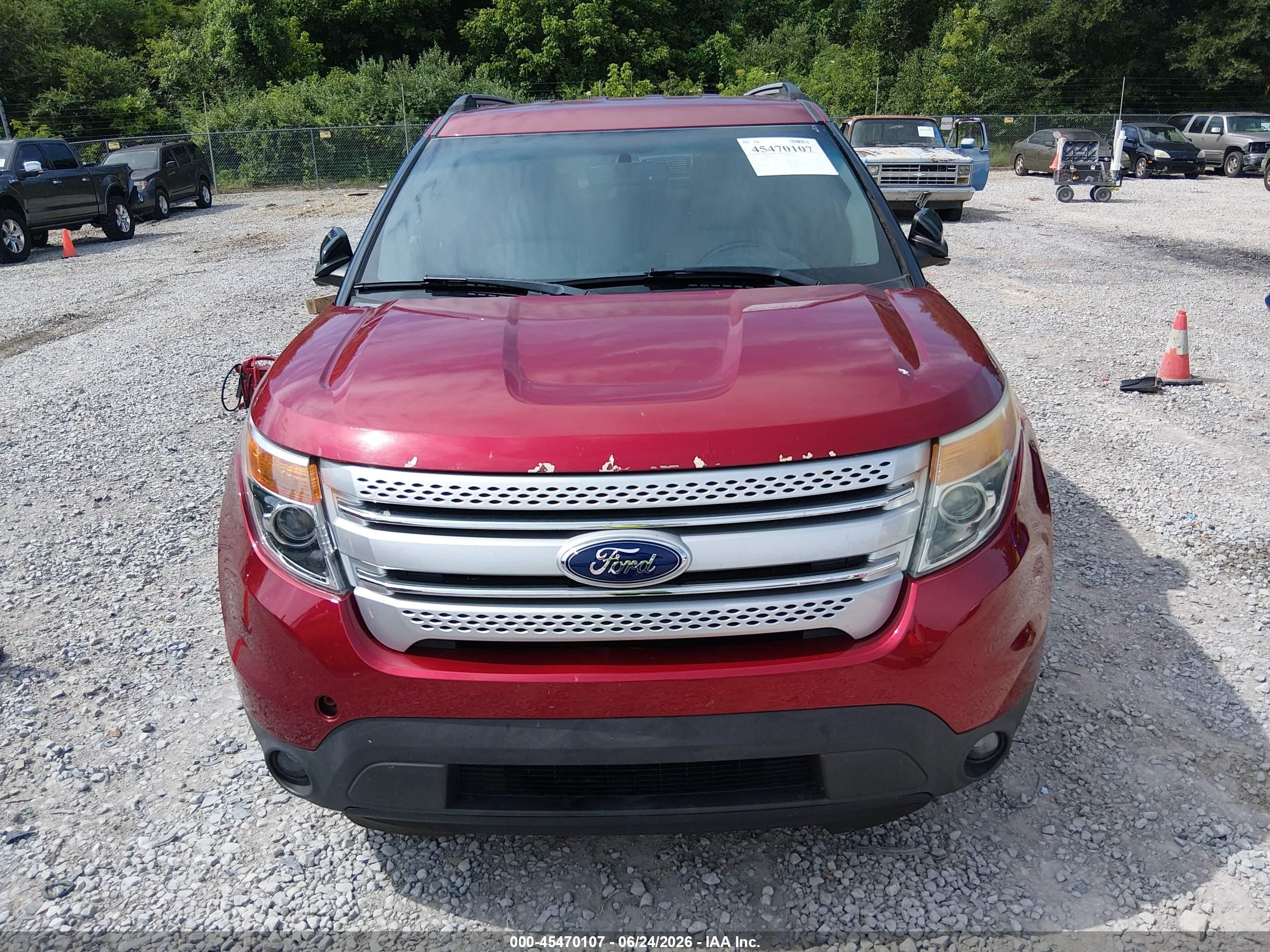 2013 Ford Explorer Xlt Красный vin: 1FM5K7D88DGC93499