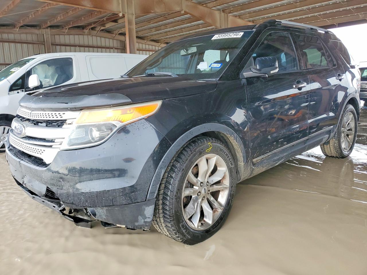 2014 Ford Explorer Xlt Black vin: 1FM5K7D88EGA27191