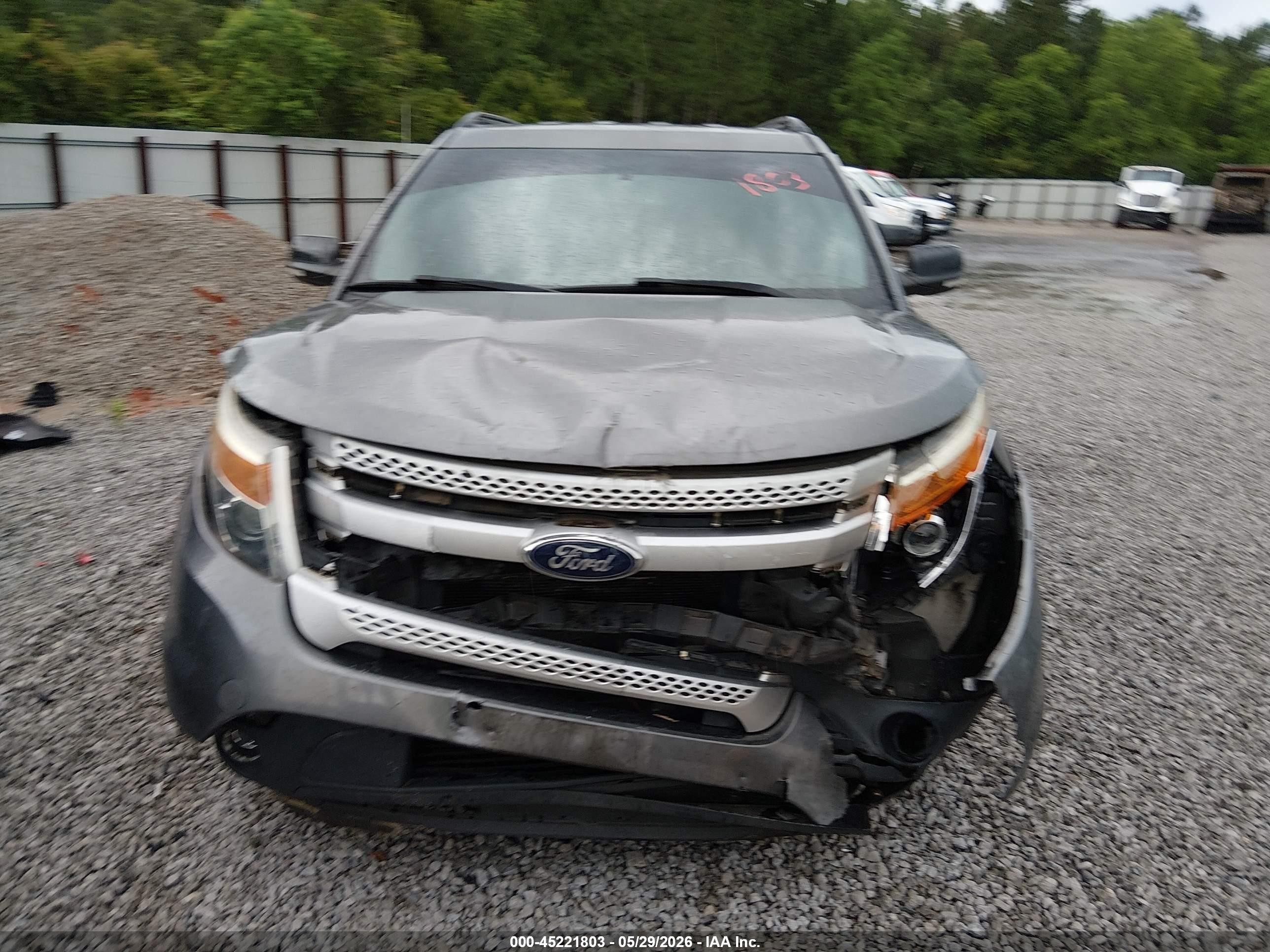 2014 Ford Explorer Xlt Gray vin: 1FM5K7D88EGA67481