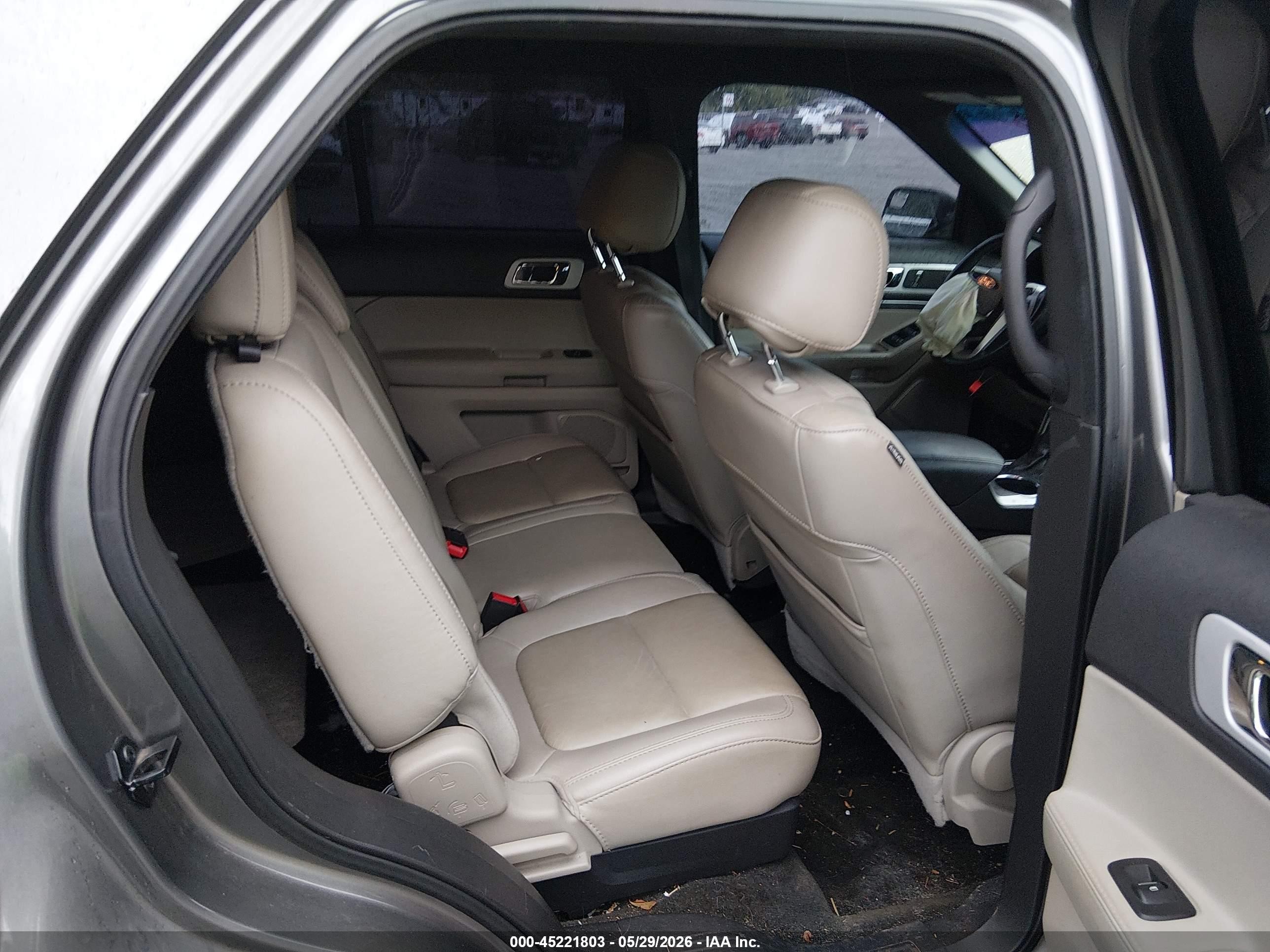2014 Ford Explorer Xlt Gray vin: 1FM5K7D88EGA67481