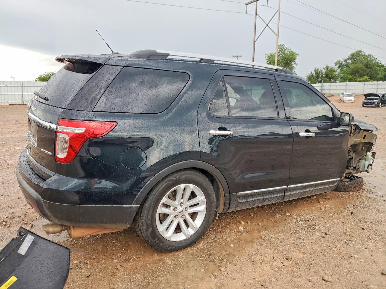 2014 Ford Explorer Xlt Black vin: 1FM5K7D88EGA99881