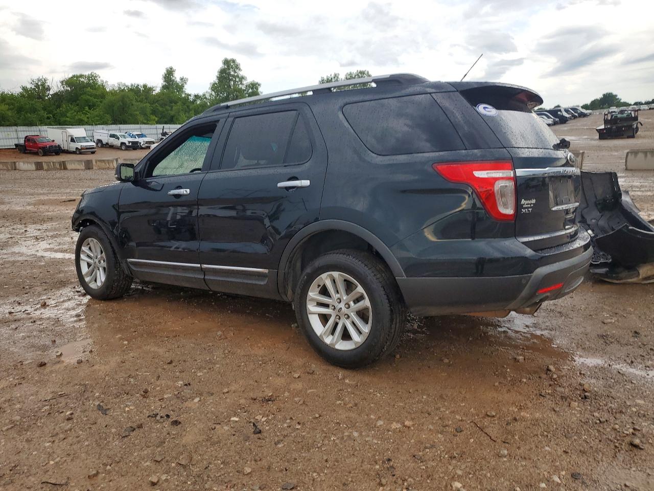 2014 Ford Explorer Xlt Black vin: 1FM5K7D88EGA99881