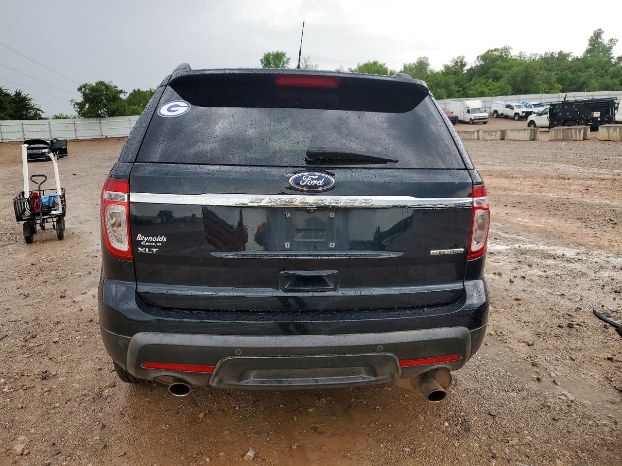 2014 Ford Explorer Xlt Black vin: 1FM5K7D88EGA99881
