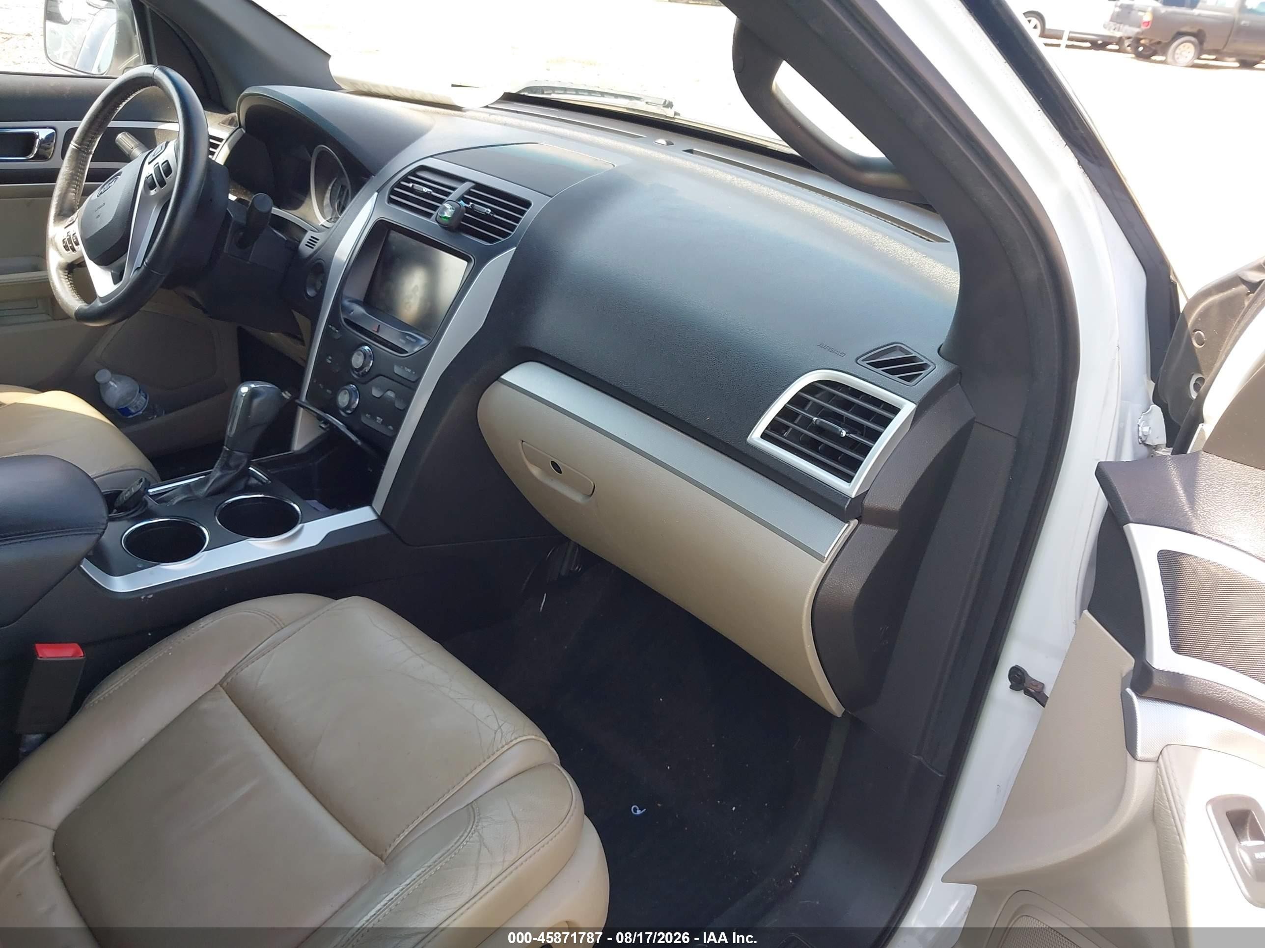 2014 Ford Explorer Xlt Белый vin: 1FM5K7D88EGB06974