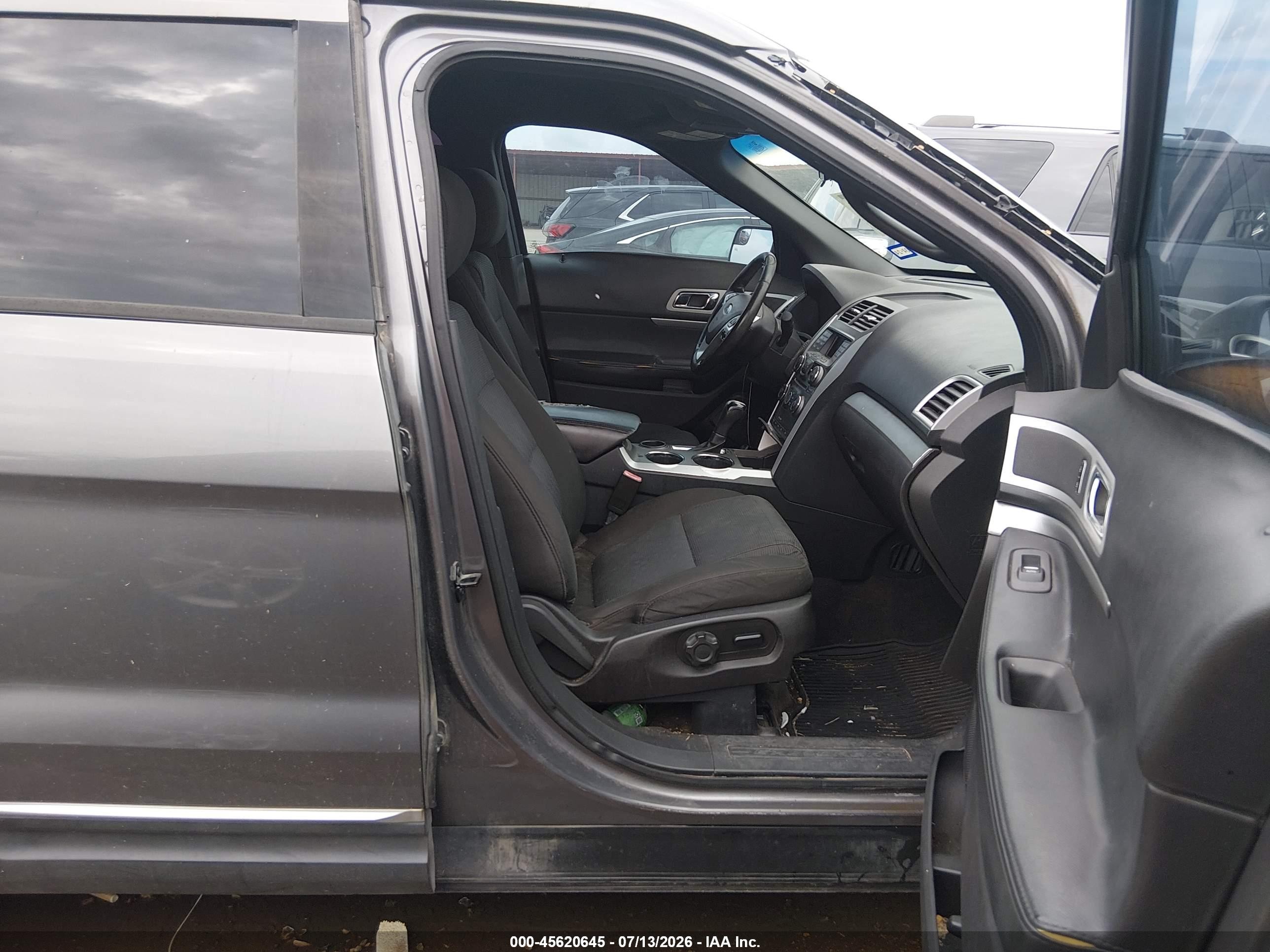 2014 Ford Explorer Xlt Gray vin: 1FM5K7D88EGB45192