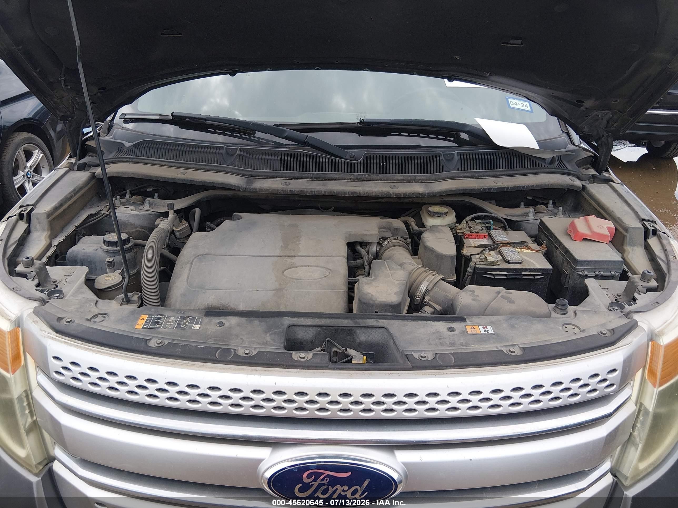 2014 Ford Explorer Xlt Gray vin: 1FM5K7D88EGB45192