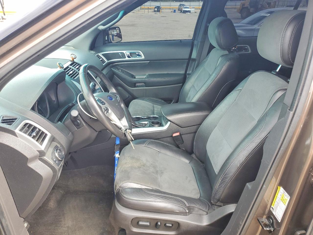 2015 Ford Explorer Xlt Brown vin: 1FM5K7D88FGA38788