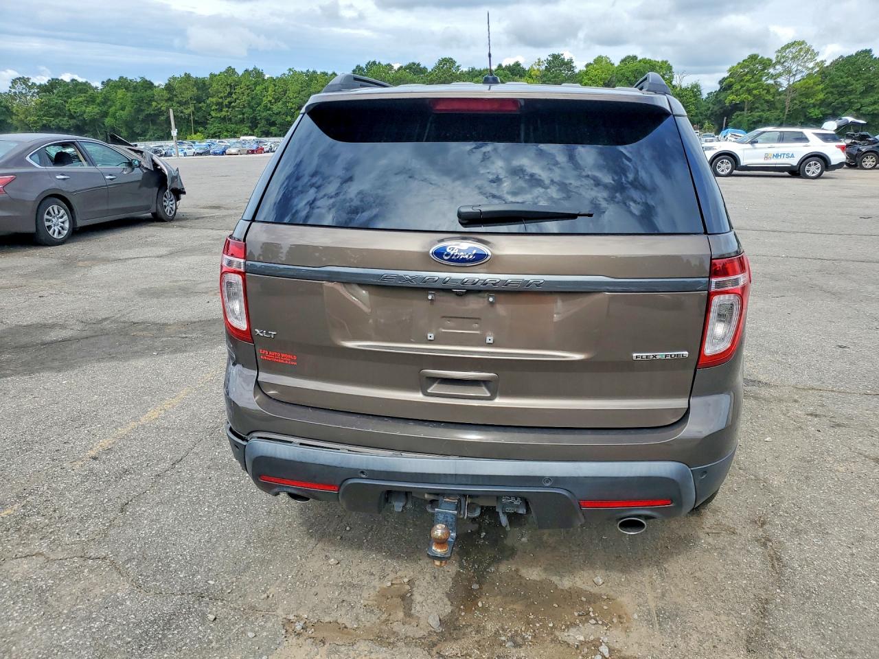 2015 Ford Explorer Xlt Brown vin: 1FM5K7D88FGA38788