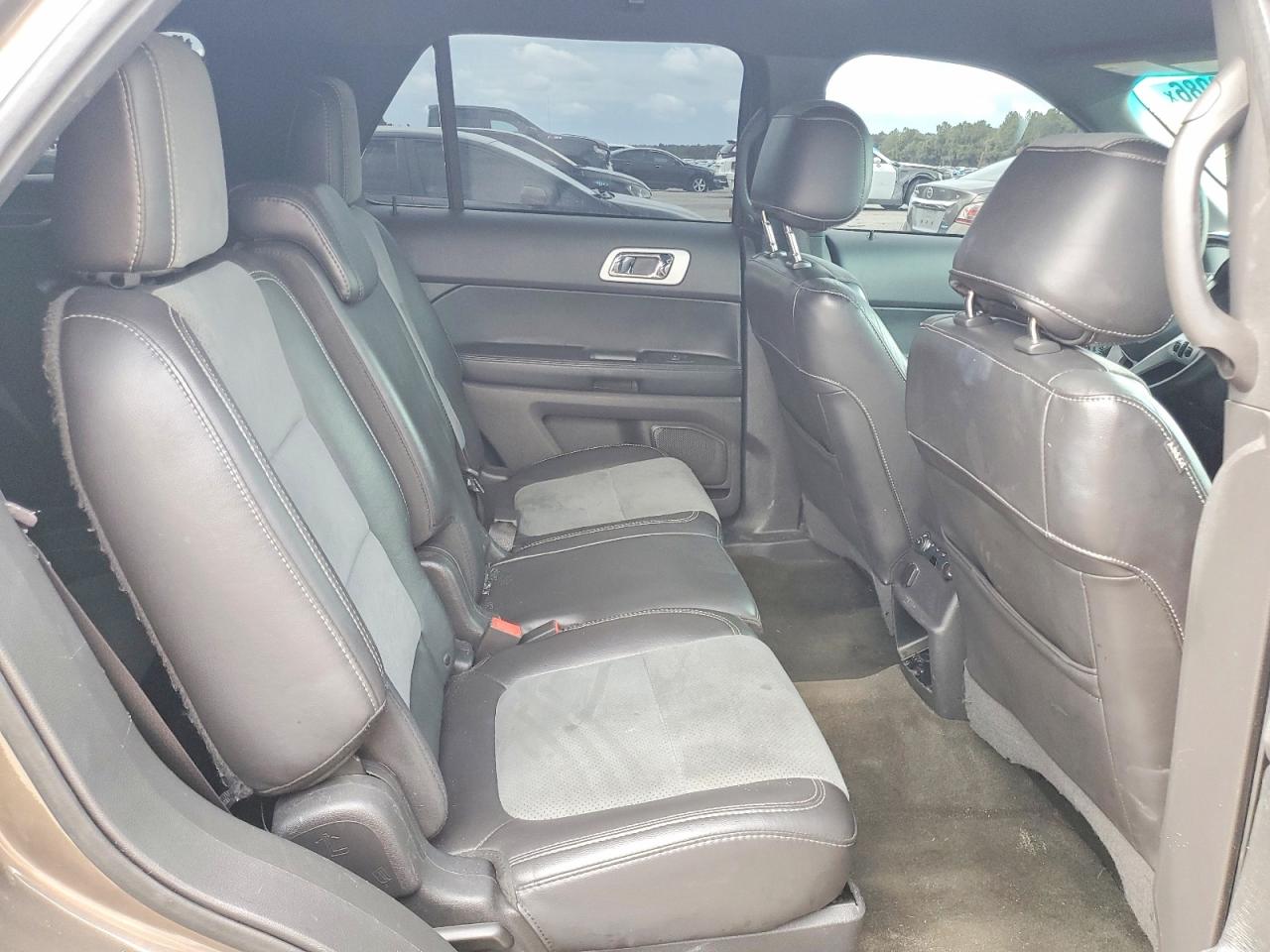 2015 Ford Explorer Xlt Brown vin: 1FM5K7D88FGA38788
