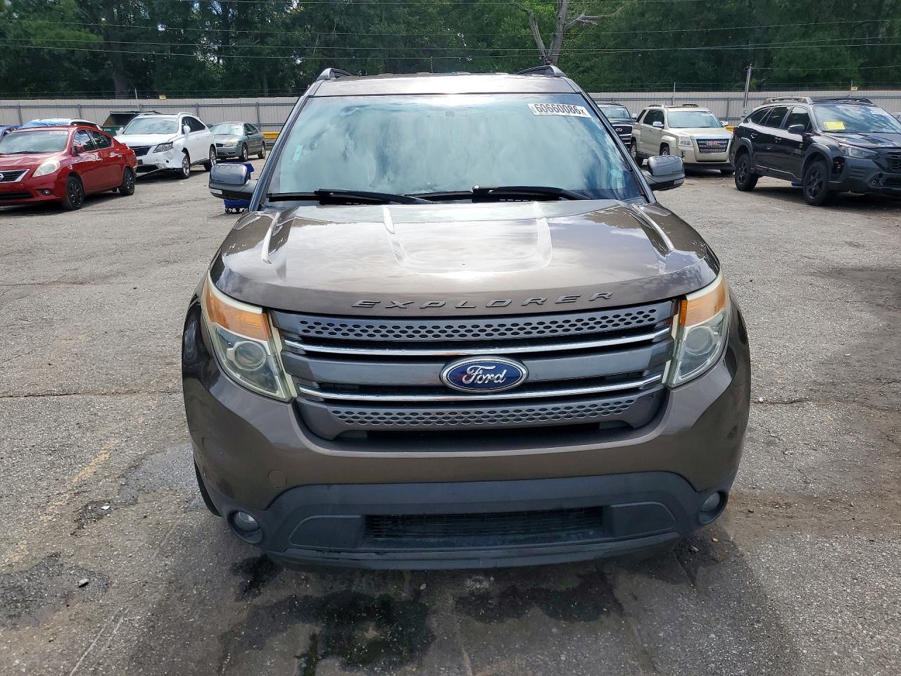 2015 Ford Explorer Xlt Brown vin: 1FM5K7D88FGA38788