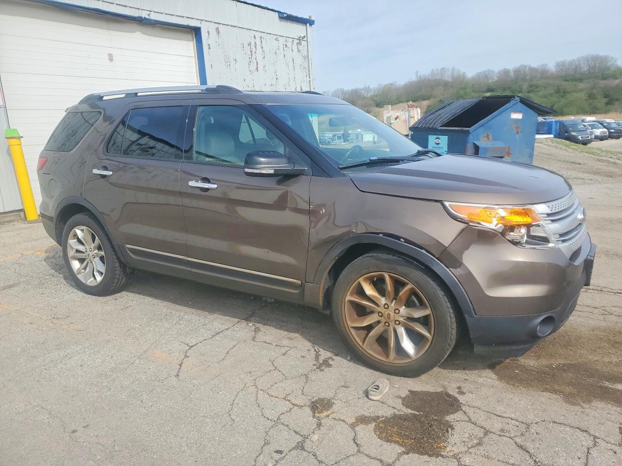 2015 Ford Explorer Xlt Коричневый vin: 1FM5K7D88FGA69104
