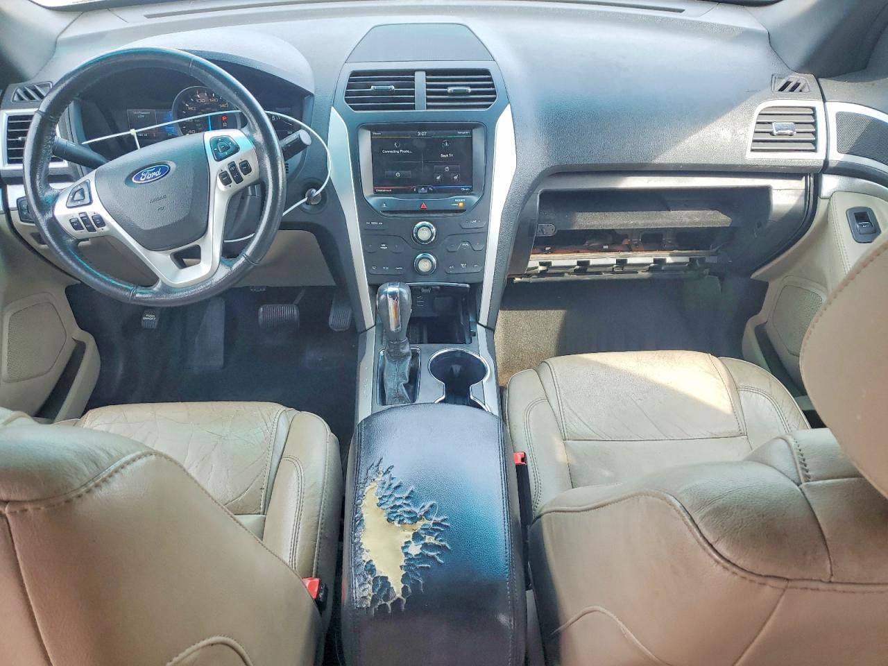 2015 Ford Explorer Xlt Коричневый vin: 1FM5K7D88FGA69104