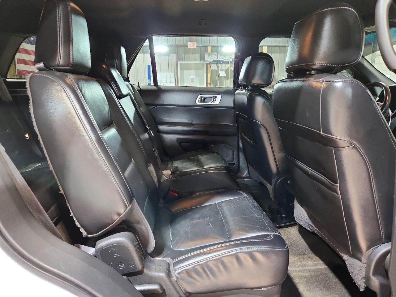 2013 Ford Explorer Xlt White vin: 1FM5K7D89DGA06543