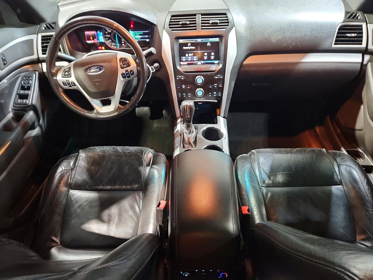 2013 Ford Explorer Xlt White vin: 1FM5K7D89DGA06543