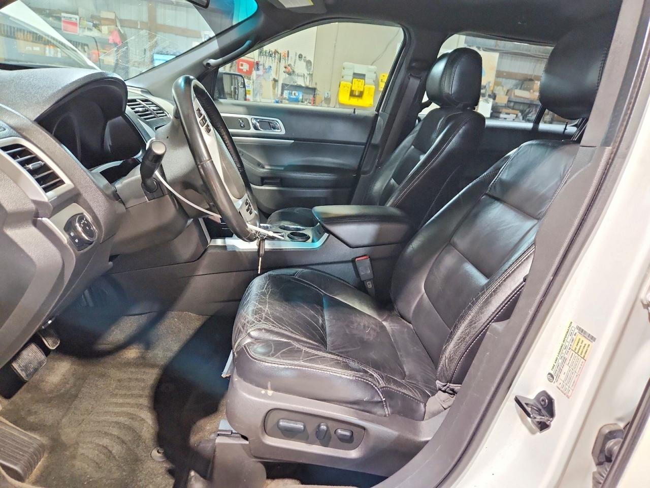 2013 Ford Explorer Xlt White vin: 1FM5K7D89DGA06543