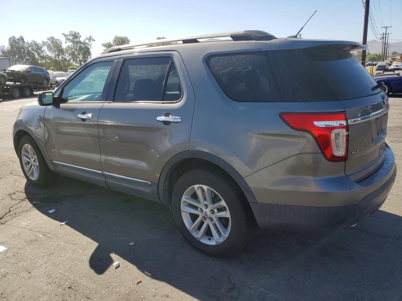 2013 Ford Explorer Xlt Gray vin: 1FM5K7D89DGA22094
