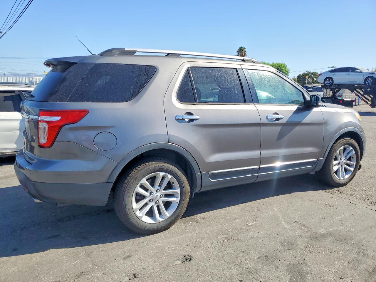 2013 Ford Explorer Xlt Gray vin: 1FM5K7D89DGA22094