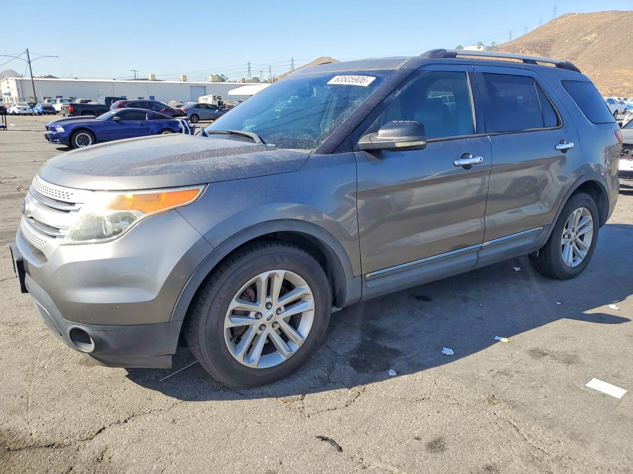2013 Ford Explorer Xlt Серый vin: 1FM5K7D89DGA22094