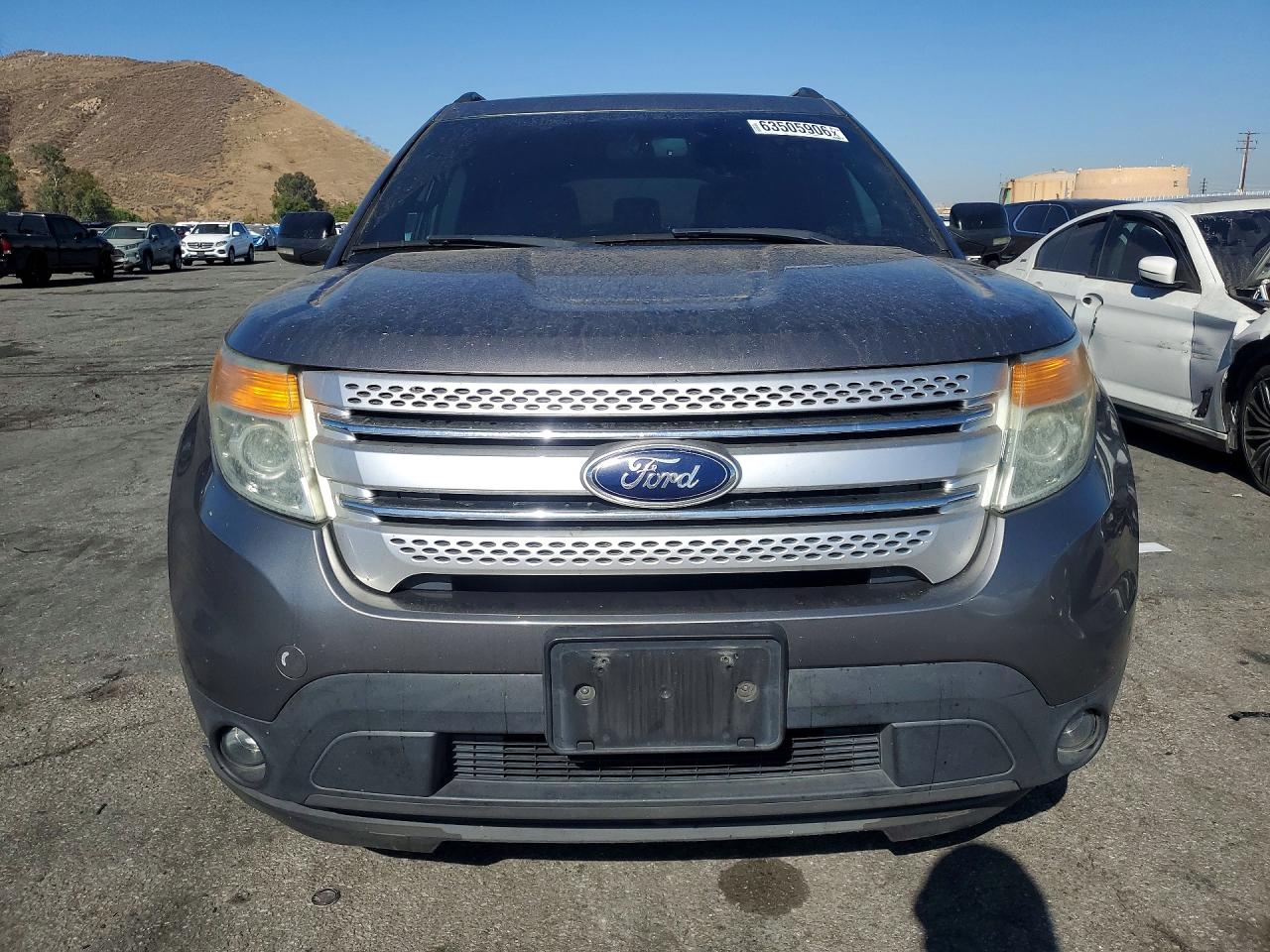 2013 Ford Explorer Xlt Gray vin: 1FM5K7D89DGA22094